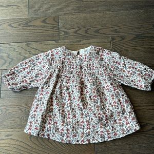 Zara 9-12m infant floral dress